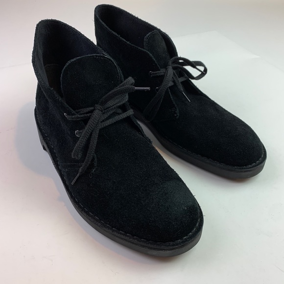 New CLARKS BUSHACRE 2 LEATHER CHUKKA BOOTS shoes main image 5